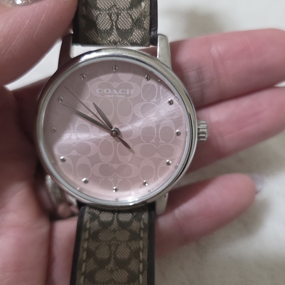 Coach Brown Watch - Pink - Picture 2 of 10